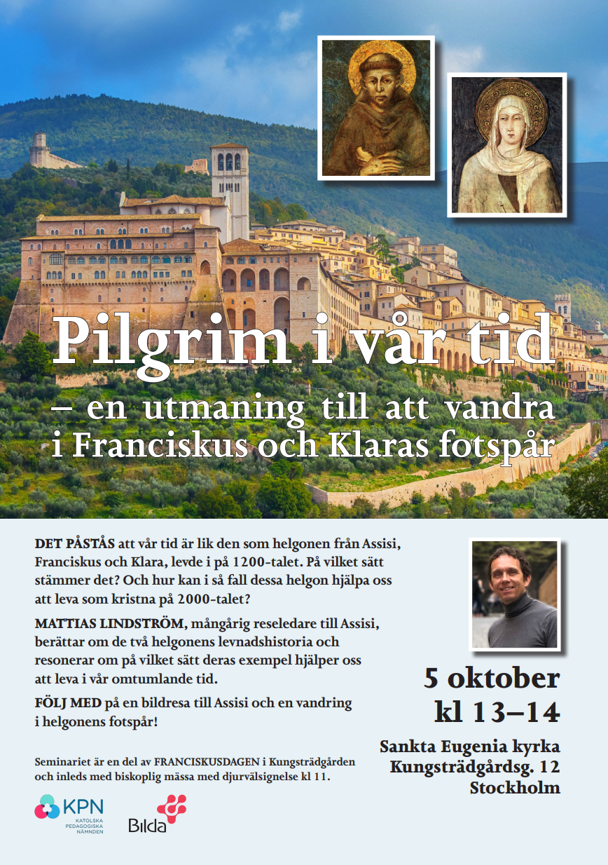 Spännande seminarium på årets Franciskusdag