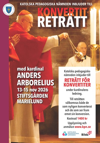 Konvertitreträtt med kardinal Anders Arborelius